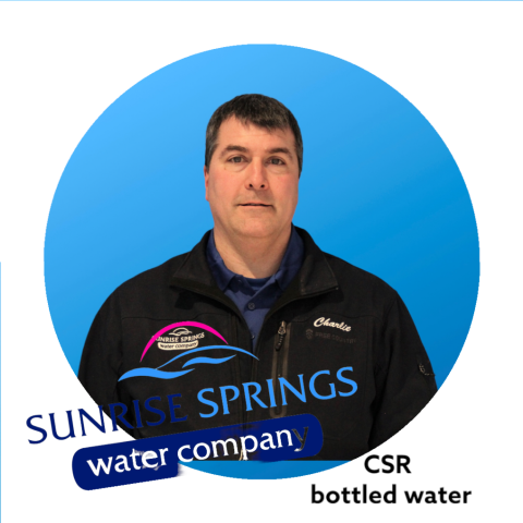 Charlie from Sunrise Springs Water Company